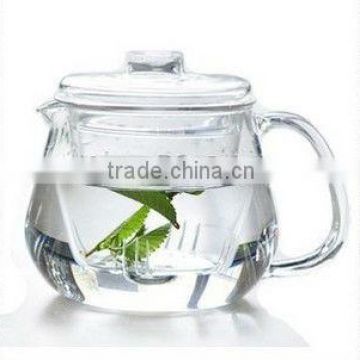 Chinese glass teapot tea cup with infuser 500ml