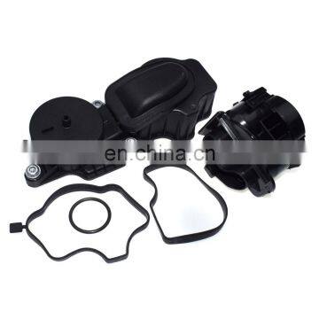 Free Shipping! Breather Crankcase Oil Filter Separator Ventilation Valve & Gasket Seal 11127799224 For BMW X3 E81 E46 E90 E91