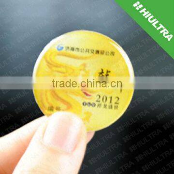 outdoor Ntag213 PVC label sticker with four color printing