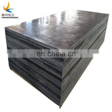 UHMWPE white color 15% borated Filled Hdpe Sheet/Borated Polyethylene Sheet/ boron-loaded plastic board for Korea