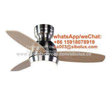 36 inch Industrial remote ceiling fan with LED light