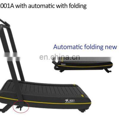 Foldable Running Machine Mini Treadmill Adjustable 40kg Weight New Design Mechanical Treadmill Curved Treadmill & Air Runner photo-2