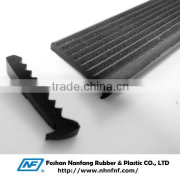 High Quality Solid NBR Sealing rubber profile for glass