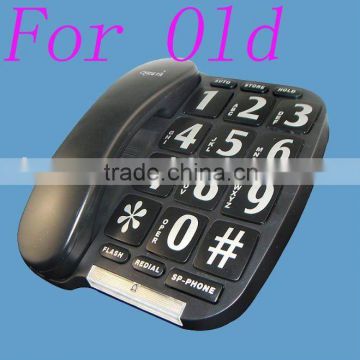 Old People Big Number Telephone