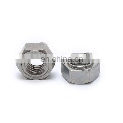A2 A4 DIN929 Hex Weld Nut Solid Nut M6-M12 photo-4