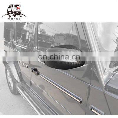 2019year G Class G63 G65 G550 G500 G55 G350 W464 Carbon Fiber Side Mirror Covers for G Wagon W464 photo-5