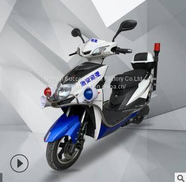 2 Wheels Patrol Electric Scooter Police Electric Scooter Powerful Motorcycle Electric Scooter for Patrol Use