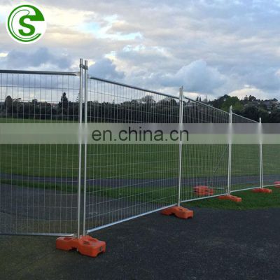 Guangzhou factory HDG 2m x 2.4m temporary fence panels for construction