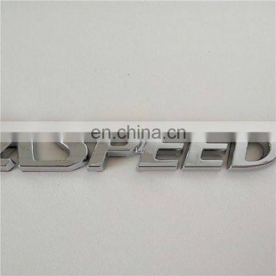 Custom Auto Lettering Emblem Sticker Car Rear Tailgate Badge For Mazda