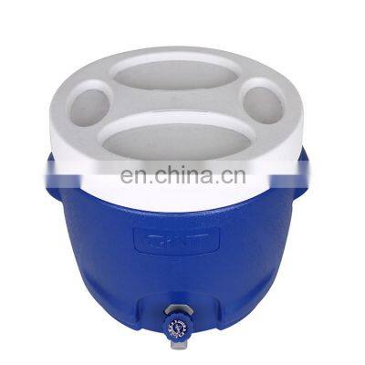 10L top quality portable tap water round plastic insulated cooler jug