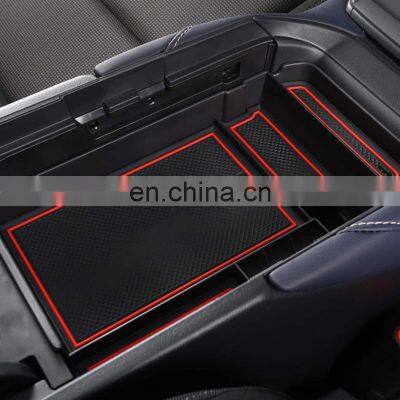 Interior Accessories Parts Silicone Armrest Rest Storage Box Center Control Console Organizer Tray For Mazda CX-30 2020 2021 photo-4