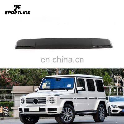 G63 Carbon Fiber Front Roof Wing Spoiler for Mercedes Benz W463 G500 G550 G65 AMG 2019