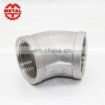 sanitary ware  fitting stainless steel 90 degree elbow