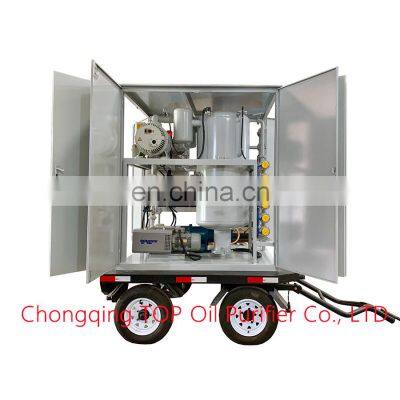 Special Enclosure Designed ZYD-W Series Turbid Transformer Oil Filtration System With Double Vacuum Pump