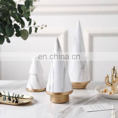 Nordic Home Furnishing Decoration Christmas Tree Ceramic Modern Simple Creative Decoration