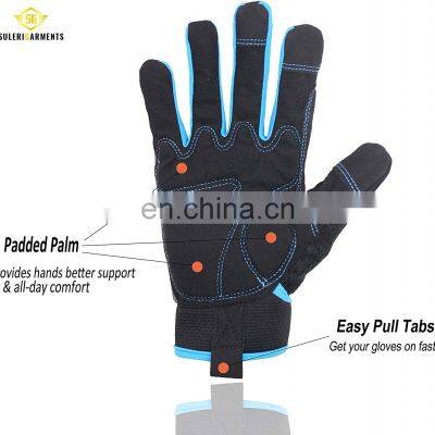 Customize Logo Grip Yard Work Assembly Gloves, Flexible Utility Touch Screen Mechanic Gloves photo-4