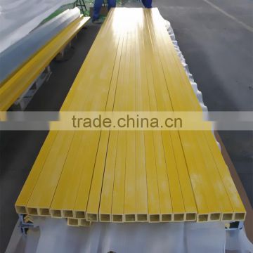 high strength fiberglass square tube/fiberglass profile