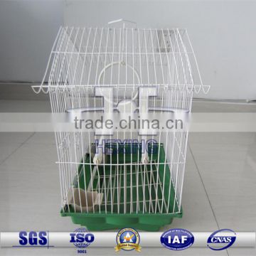 White Color Coated Metal Wire Bird Cage/Animal Cage