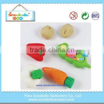 kawaii stationery cheap eraser 3d targets