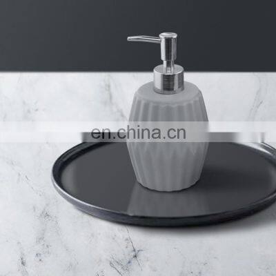 4 Pcs Ceramic Bathroom Accessory Household Hotel Bathroom Accessories Set Ceramic Luxury Bath Set Ceramic Bathroom Accessory photo-5