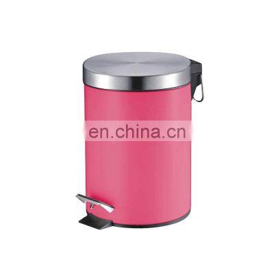 colored trash can multi-function foot pedal dustbin for House use