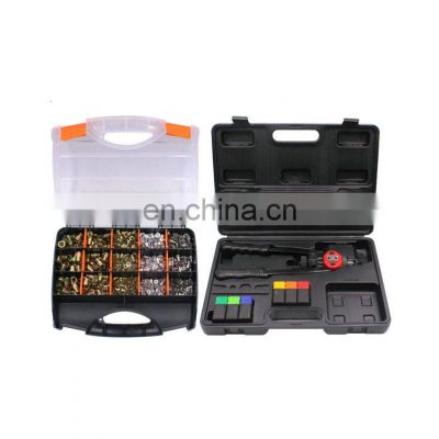 900pcs Rivnuts M3-M10 Stainless Steel Aluminum Steel Rivnuts & Rivet Nut Gun Nutset Tool Kit