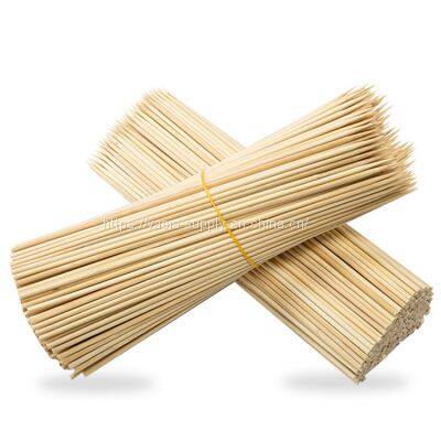 Buy China Cheap Natural 30cm Wooden Bamboo BBQ Skewers Grilling Skewers barbecue sticks