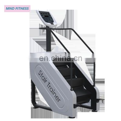 Home MND New Arrival MND FITNESS Stair Machine Gym Equipment Climbing Machine Stepper for Wholesale