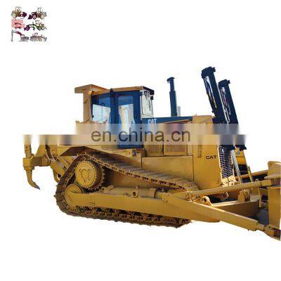 Japan original Caterpillar D7R D7h D7K crawler bulldozer , CAT D7 road construction machine cheap