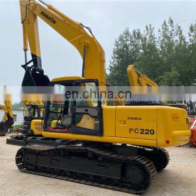 pc220 komatsu hydraulic excavator , crawler excavator komatsu pc220-6 pc220-7 , used komatsu machine