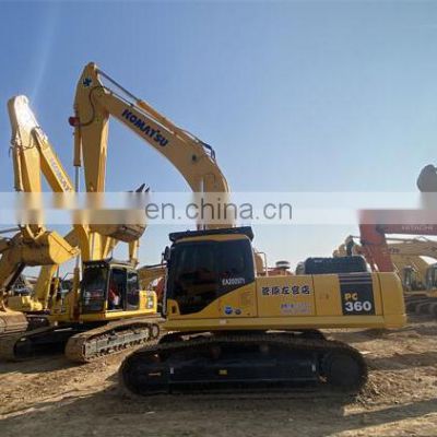 Nice working condition komatsu heavy machine for construction work crawler excavator pc360-7 pc350-7