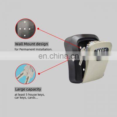 Wall Mounted Car Key Safe Security Key Lock Box Home Storage Key Lock Box for Outdoor Key Box Safes photo-2