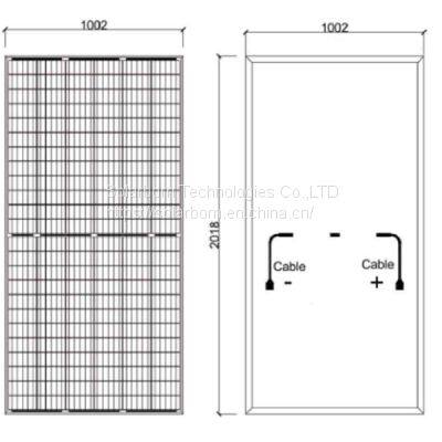 405W-420W Mono Solar Panel With 144 Pieces Solar Cells photo-2