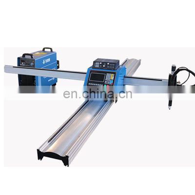 Portable cnc plasma cutting machine flame and plasma both type Huayuan LGK 63A cutting power