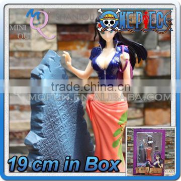 MINI QUTE 19 cm pirate Japanese anime one piece action figure Nico Robin brinquedos boys in box NO.MQ 094