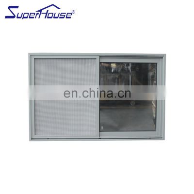 Best selling hurricane impact proof double glazed UPVC sliding windows