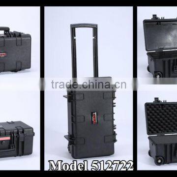 Hard plastic outdoor equiptment protective case