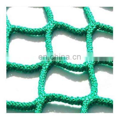 High quality polyester material knotless Construction fall protection safety netting