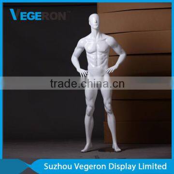 Window Display high quality abstract fiberglass male mannequin