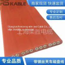 Rousheng Cable Crane Disk Wire Crane Cable Wire 2*25 2*35 With Steel Wire Support Customized Wear Resistance Anti-corrosion Anti-UV Anti-aging Anti-tension photo-2