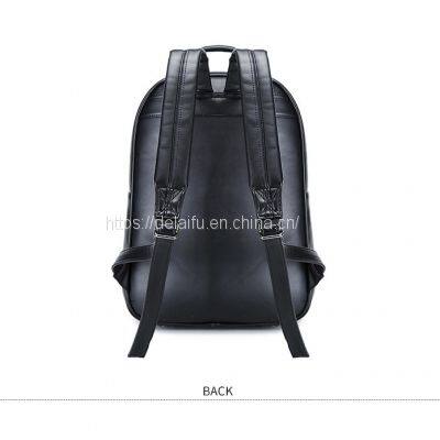 2023 New Arrival PU Backpack Waterproof Computer Bag Laptop Bag photo-5