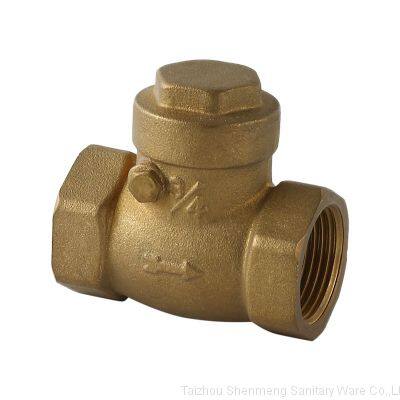 Brass Swing Check Valve,One-Way Swing Check Valve for Water Female