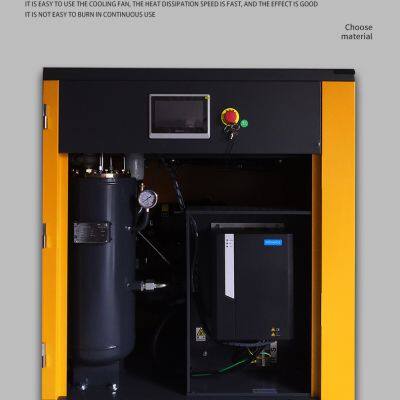 Noiseless 7.5kw 10hp Screw Air Compressor With CE Certificate photo-2