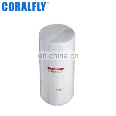 Coralfly diesel engine oil filter lf17499 1884508C1 B7503