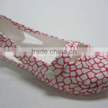 2013 EVA slipper eva double color baby shoe