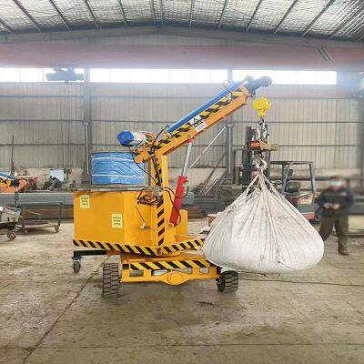 Small Manual Electric Hydraulic Small Lifting Crane photo-5