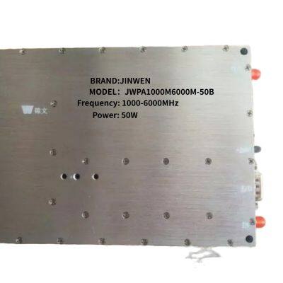 Jinwen RF Power Amplifier 1000-6000MHz, 50 Watts, Used for Unmanned Aerial Vehicle Jamming, Electronic Countermeasures, Etc photo-2