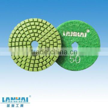 electroplated diamond polishing pads