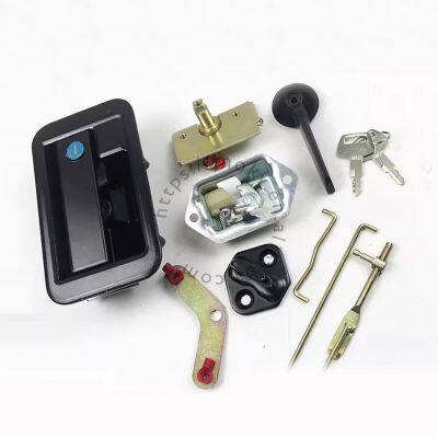 Original SANY Cabin Door Lock Latch Handle Kit | Stainless Steel Pestillo Puerta Cabina for SY75C SY215 Excavators photo-6