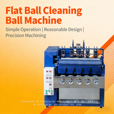 Flat Stainless Steel Scourer Making Machine Metal Scrubber Ball Production Machine Professional Kitchen Cleaning Tool Maker